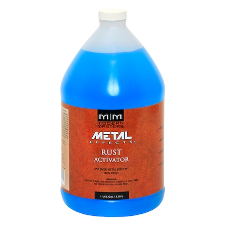 Modern Masters Metallic Paint, WaterBase, Translucent Blue, 1 gal PA904